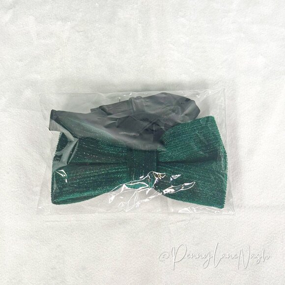 Unbranded Other - Men's Adjustable with Snap Bow Tie Green